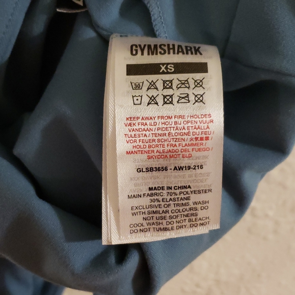 Gym shark sports bra